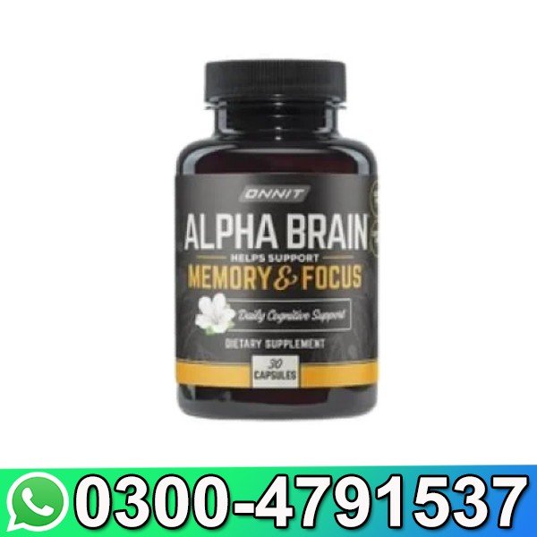 Alpha Brain Memory And Focus In Pakistan