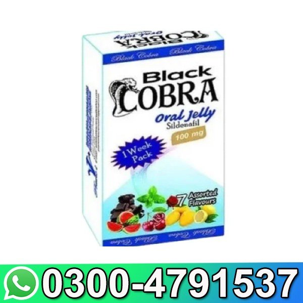 Black Cobra Oral Jelly In Pakistan
