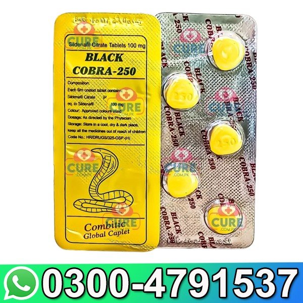 Black Cobra Tablets Same Day Delivery in Lahore