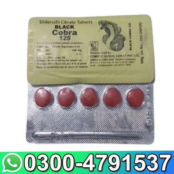 Black Cobra - Viagra Timing Tablets In Pakistan