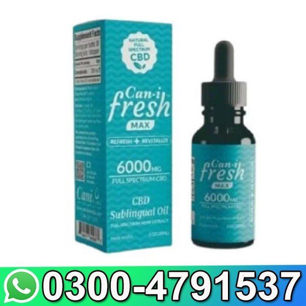 Cani-Fresh Broad Spectrum CBD Oil In Pakistan