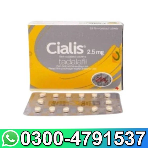 Cialis 2.5 Mg Price In Pakistan