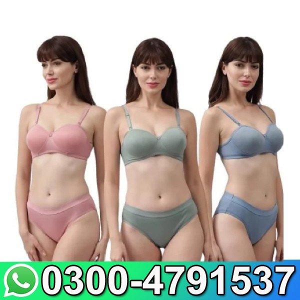 Cotton Wired Lightly Padded Bras In Pakistan