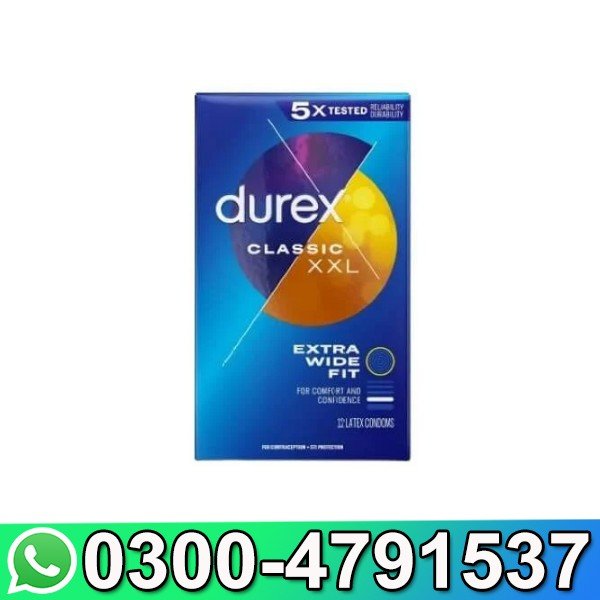 Durex Condom Xxl Longer In Pakistan
