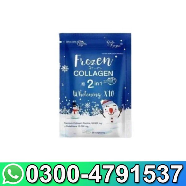 Frozen Collagen 2 in 1 Whitening 60 Capsules In Pakistan