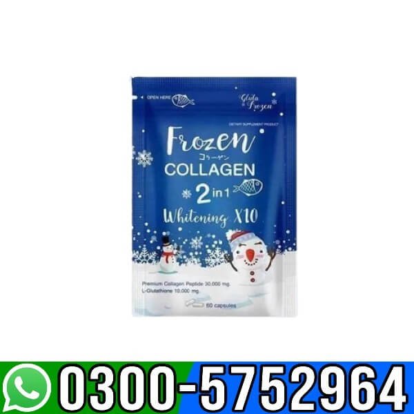 Frozen Collagen 2 in 1 Whitening 60 Capsules In Pakistan