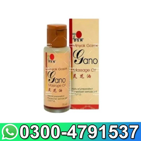 Gano Massage Oil In Pakistan