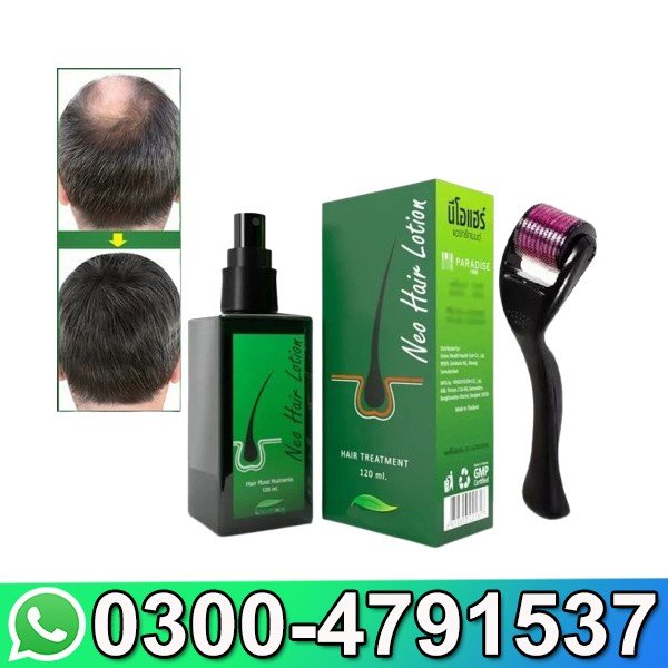 Hair Lotion + Roller + Shampoo