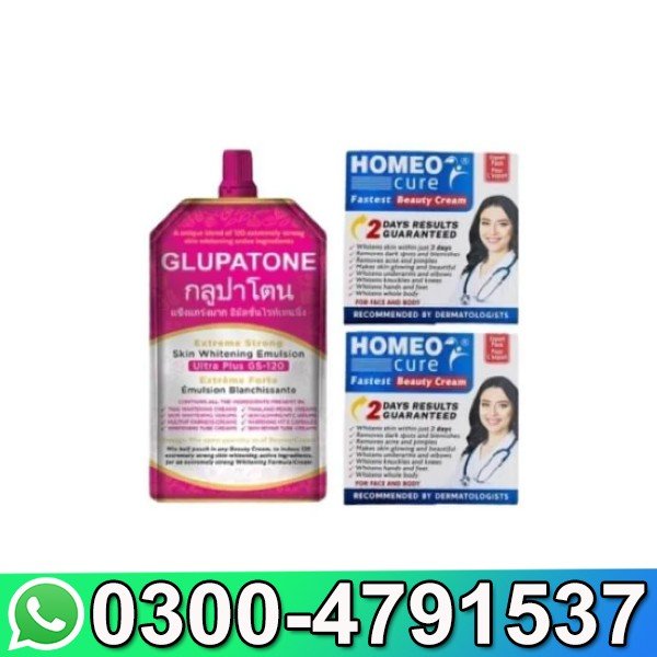 Homeo Cure Beauty Cream And Glupatone In Pakistan