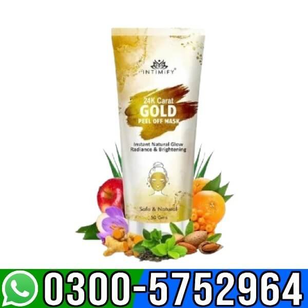 INTIMIFY Gold Peel Off Mask For Both Men & Women 50 Gm