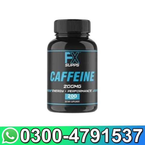 NutraFX Caffeine Pills 200mg In Pakistan