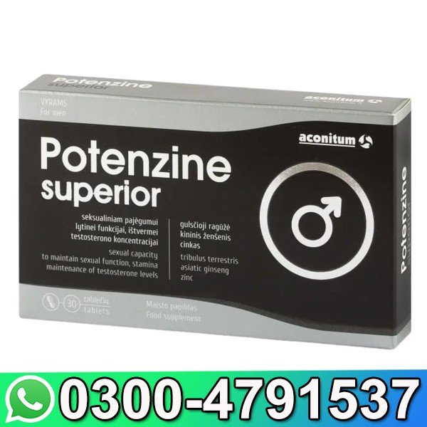 Potenzine Superior Tablets In Pakistan