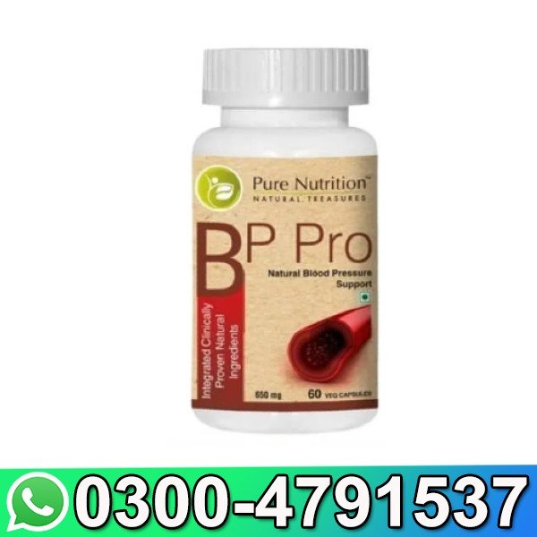 Pure Nutrition BP Pro Capsules In Pakistan