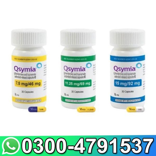 Qsymia 7.5 mg/46 mg Capsules In Pakistan