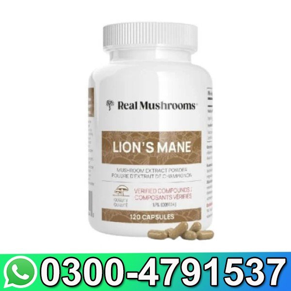 Real Mushrooms Lion’s Mane Capsules in Pakistan