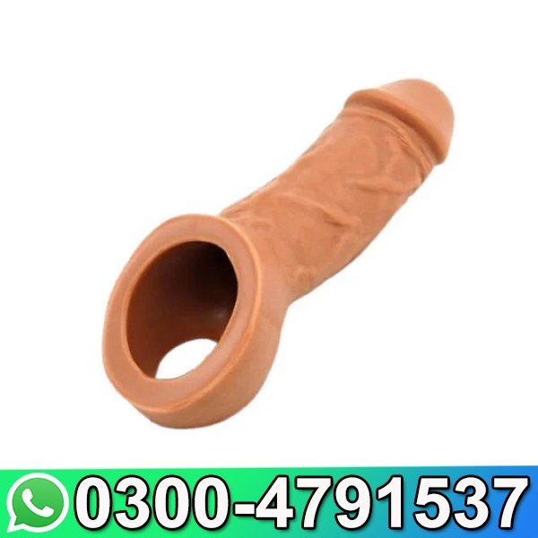 Realistic Flesh Cock Sheath Penis Extension In Pakistan