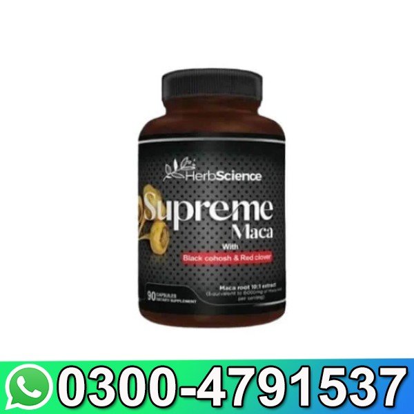 Supreme Maca Pills Pro In Pakistan