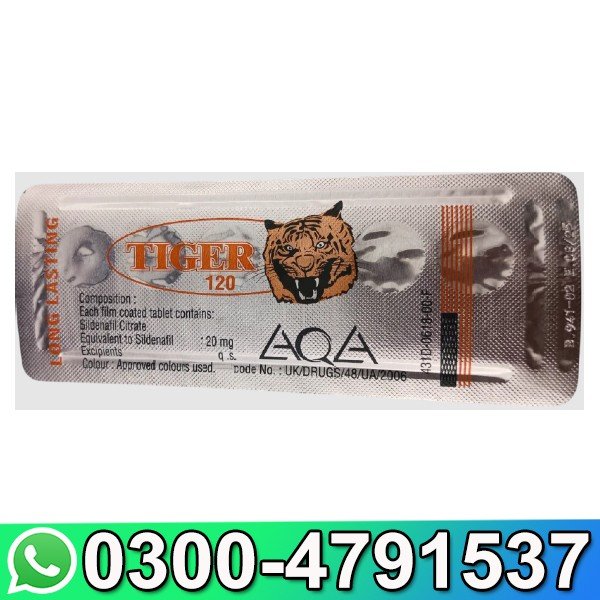 Tiger 120 Tablets In Pakistan