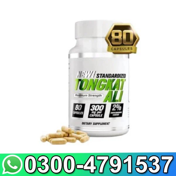 Tongkat Ali Capsule Herbal Food Supplement 100 Capsules In Pakistan