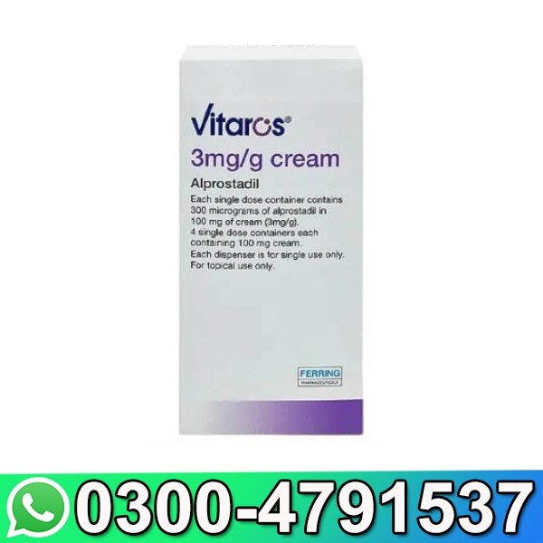Vitaros Cream In Pakistan