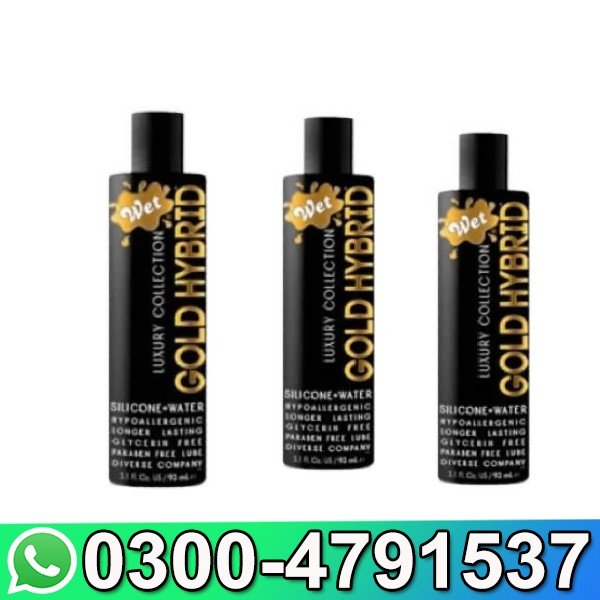 Wet Gold Hybrid Silicone Water Based In Pakistan