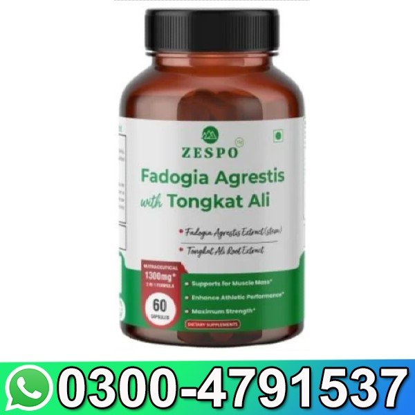 Zespo Fadogia Agrestis & Tongkat Ali In Pakistan